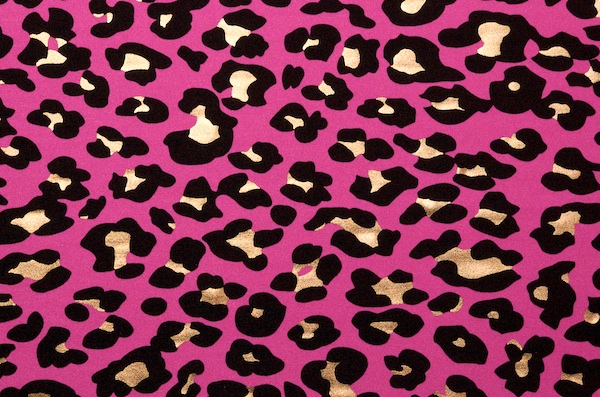 Animal Print Holograms (Black/Pink/Gold)