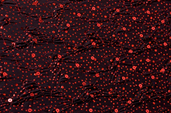 Novelty Spandex (Black/Red/Red)
