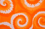 Printed Tie Dye (Orange Tie dye)