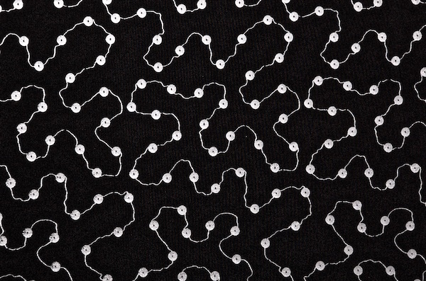 Pattern/Abstract Hologram (Black/Silver)