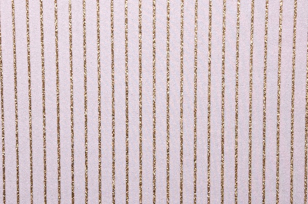 Glitter Pin Stripes  (White/Gold)