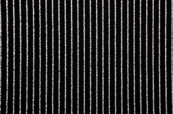  Glitter Pin Stripes (Black/Silver)