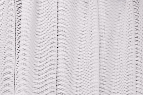 Stretch Solid Mesh (White Micro Mesh)
