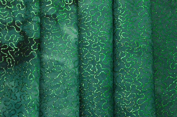 Sheer Glitter/Pattern (Kelly)