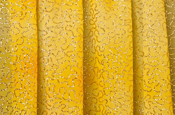 Sheer Glitter/Pattern (yellow tie dye)