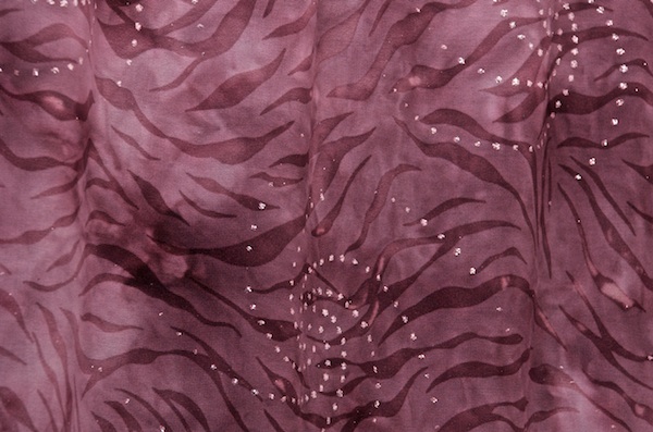 Sheer Glitter Tie dye (burgandy/Lt. pink)