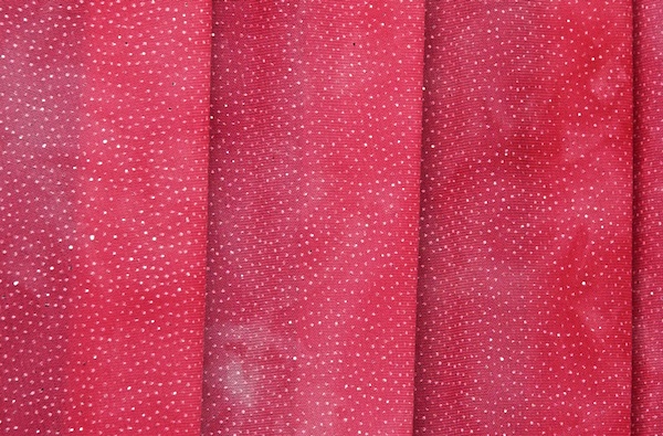 Sheer/Glitter Pattern (Light pink)