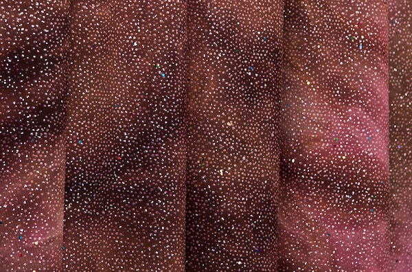 Sheer Tie dye Glitters (Brown/Pink tie dye)