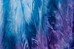 Tie Dye Stretch Velvet (Navy, Light Blue, Purple, Multi)
