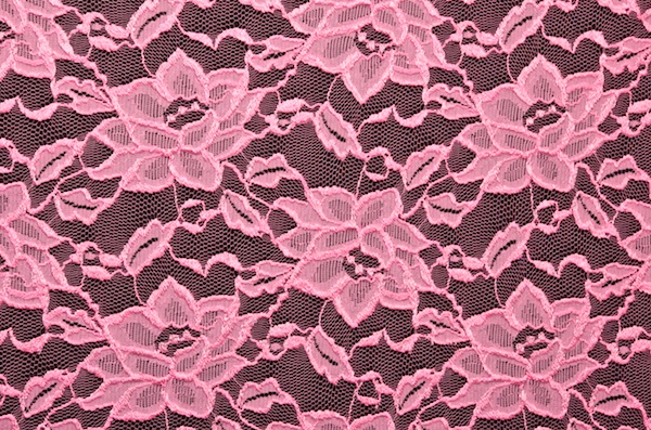 Stretch Lace  (Pink)