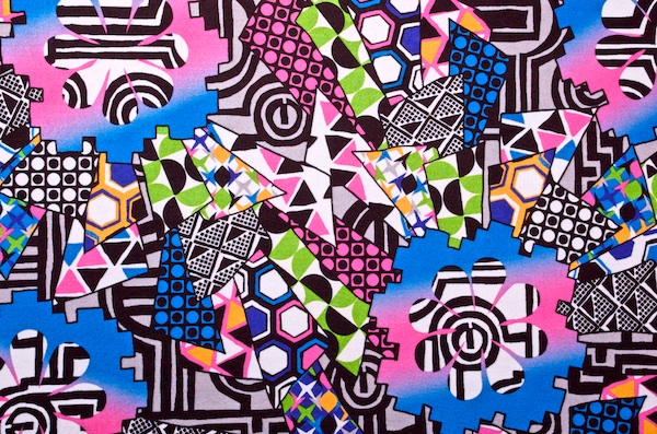  Printed Spandex (Pink/Black/Blue/Multi)