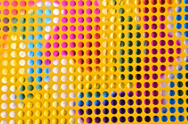 Novelty Spandex (Yellow/Multi)