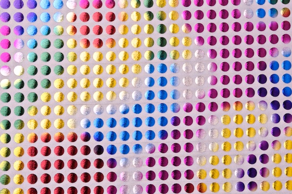 Novelty Spandex (White/Multi)