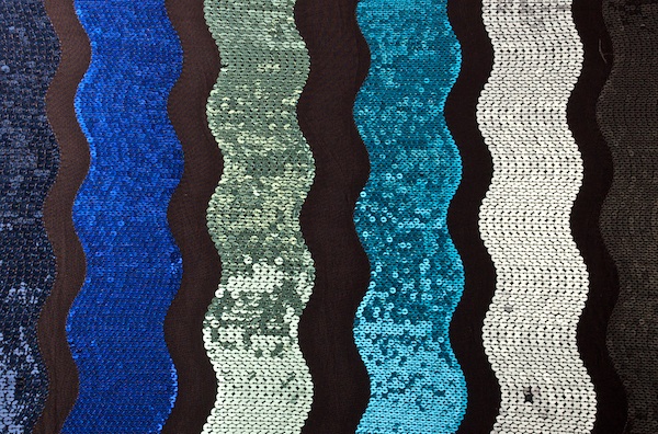 Stretch Sequins (Navy/Royal/Turquoise/Multi)