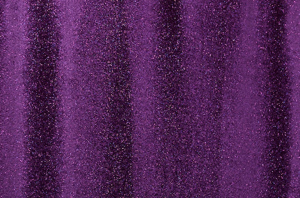 Glitter/Solid Stretch Velvet (Purple/Multi)
