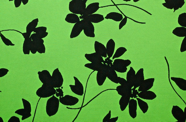 Printed Mesh (Neon Green/Black)