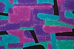 Printed Cotton Lycra&reg; (Purple/Magenta/Multi)