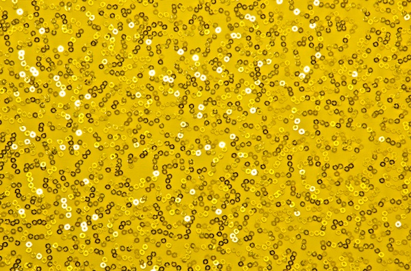 Stretch Sequins (Bright Yellow)