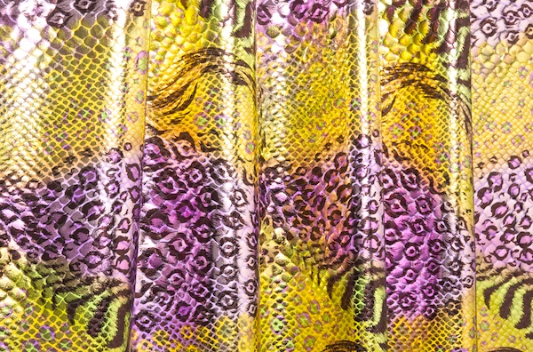 Pattern/Abstract Hologram (Purple/Gold/Multi)