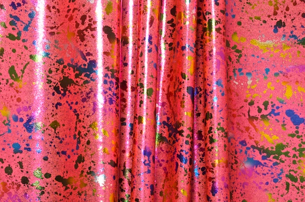 Pattern/Abstract Hologram (Coral/Pink/Multi)