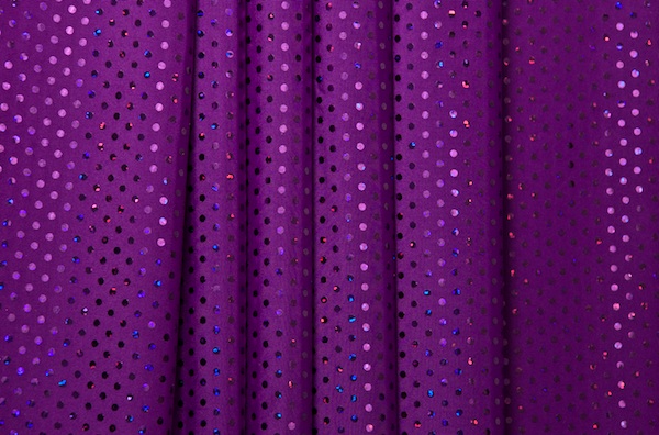 Holographic Dots (Purple/Purple)