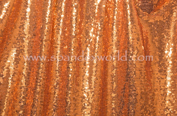 Stretch Sequins (Copper/Copper)