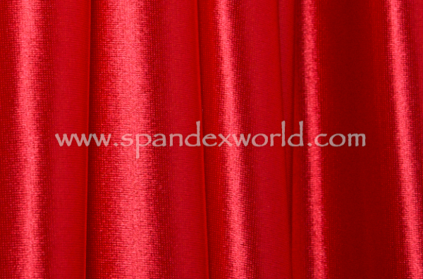 Red Satin Fabric Polyester Spandex 2 Way Stretch Lining Under Lace Lingerie  Colour Options 150cm Wide 