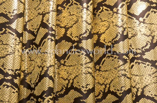 Animal Print Hologram (Gold/Matte-Black/Gold)