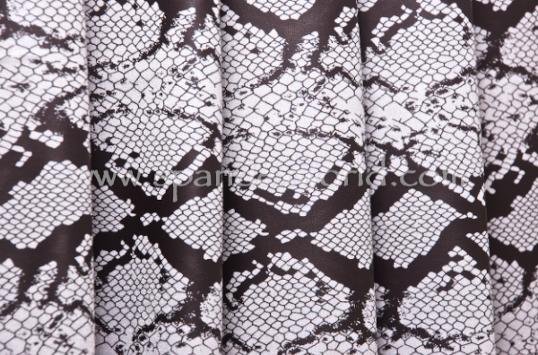 Animal Print Hologram (White/Matte-Black/Pearl)