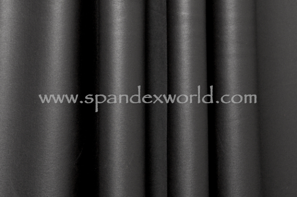 Foil Metallic Spandex Matte Black 60 Inch Fabric by The Yard (FE