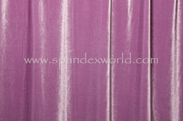 2 Way Stretch Solid Velvet (Lilac)