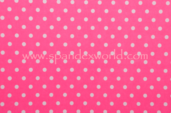 Printed Polka Dots (Pink/White)