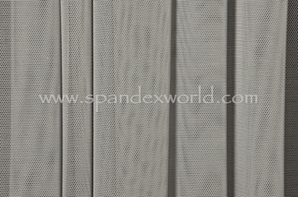 Stretch Solid Mesh (Dark Silver)