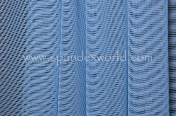 Stretch Solid Mesh (Sky blue)