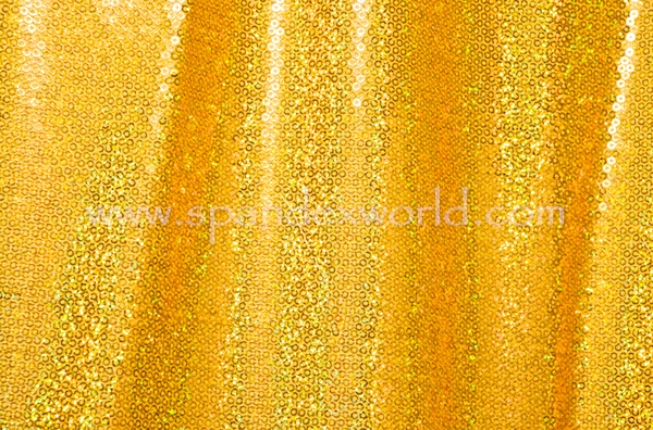 Stretch Sequins (Gold/Gold)