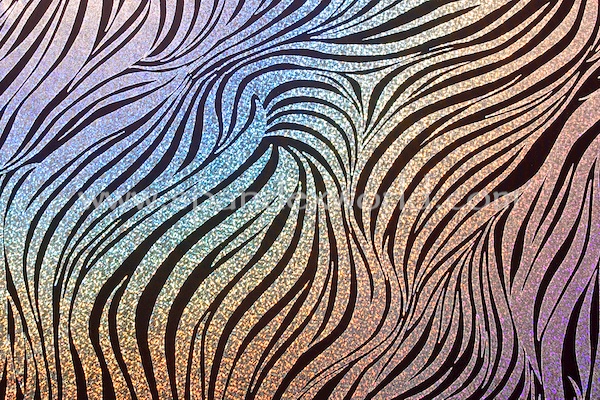 Animal Print Hologram (Black/Silver)