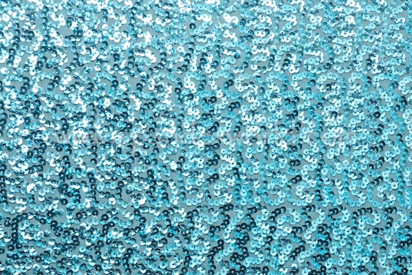 Stretch Sequins (Turquoise/Turquoise)