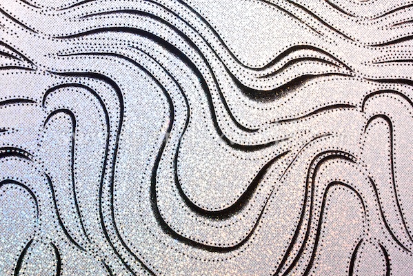 Pattern/Abstract Hologram (White/Silver/Black)