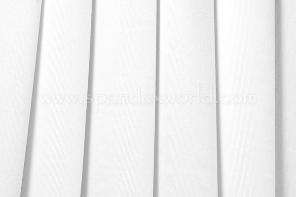 120 Inch Wide Spandex - Matte (White)