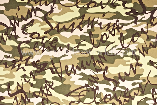 Printed Camouflage (Black/Beige/Olive/Multi)