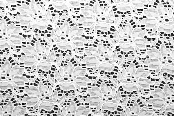 Stretch Lace (White)