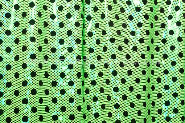 Polka Dots Holograms (Lime/Kelly/Black)