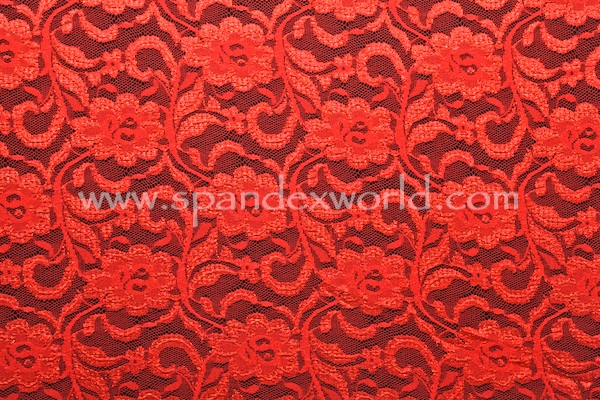 Stretch Lace (Red)