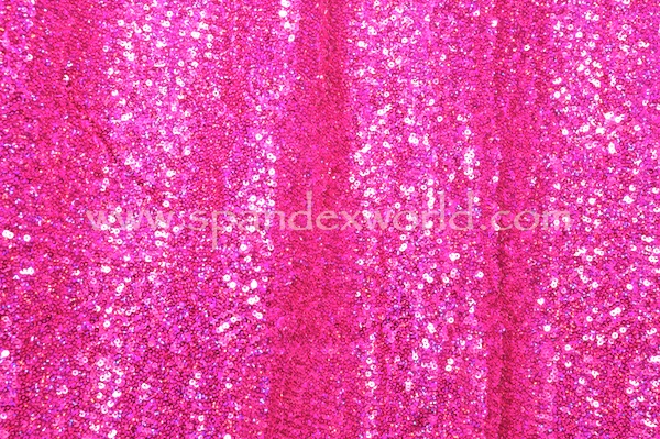 Stretch Sequins (Hot pink/Fuchsia Holo)