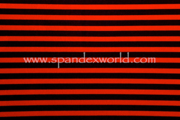 Printed Stripes (Red/Black)