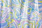 Pattern/Abstract Hologram (Lime/Blue/Silver/Multi)