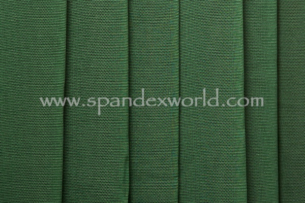 Stretch Solid Mesh (Dark Green)