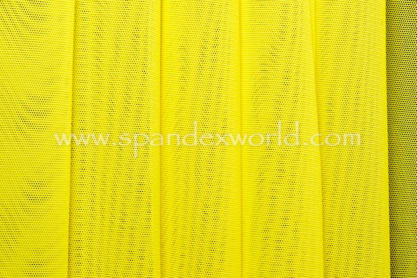 Stretch Solid Mesh (Neon Yellow)