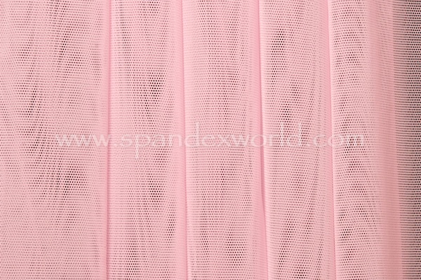 Stretch Solid Mesh (Baby Pink)