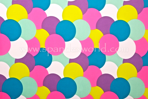 Printed Polka Dots (Hot Pink /Chartreuse/Multi)